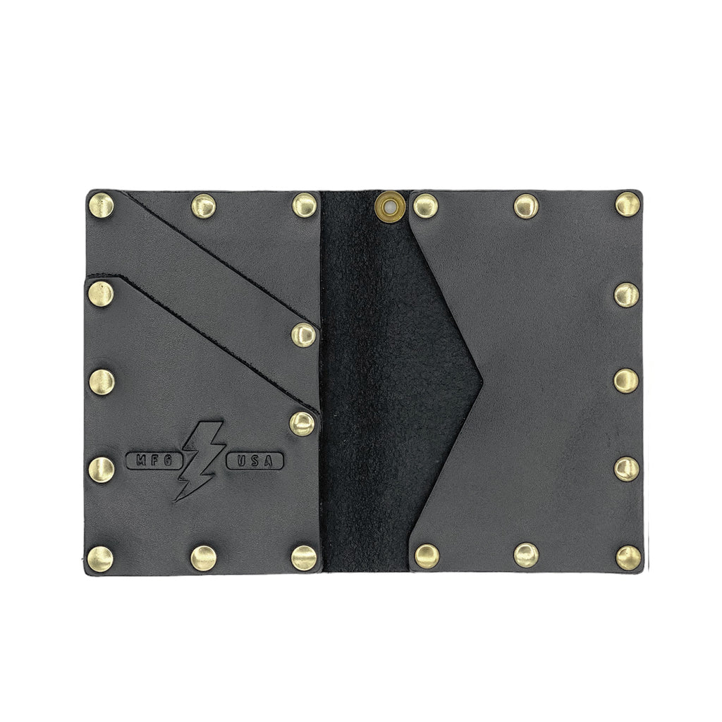 Black & Brass Collector Wallet
