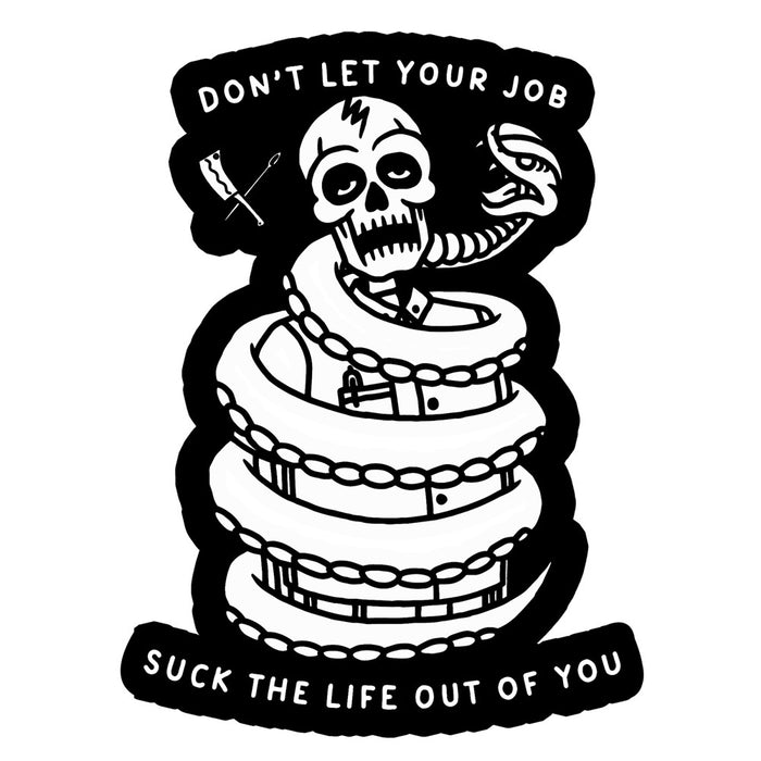 No Job Sticker