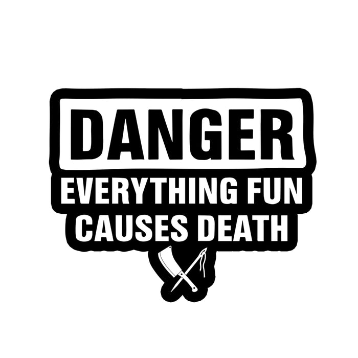 Danger Sticker
