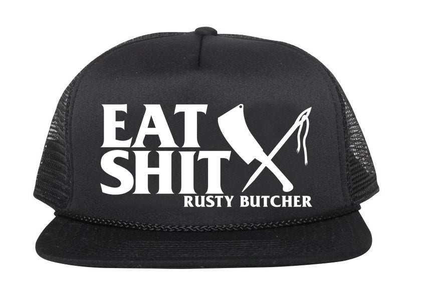 Rusty butcher hat deals