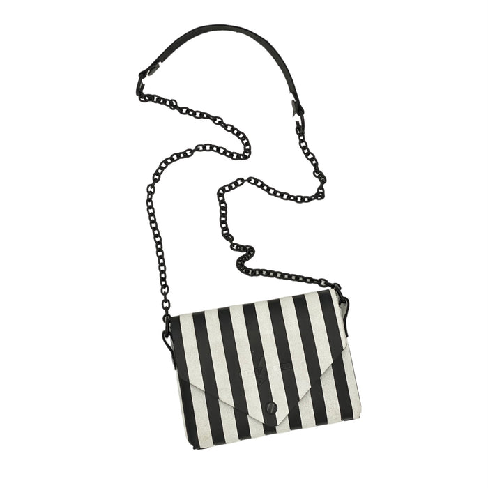Striped Bolt Bag