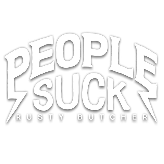 People Suck Die Cut Sticker